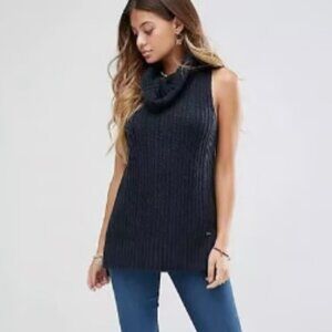 Hollister Ribbed Knit Turtleneck Tunic
